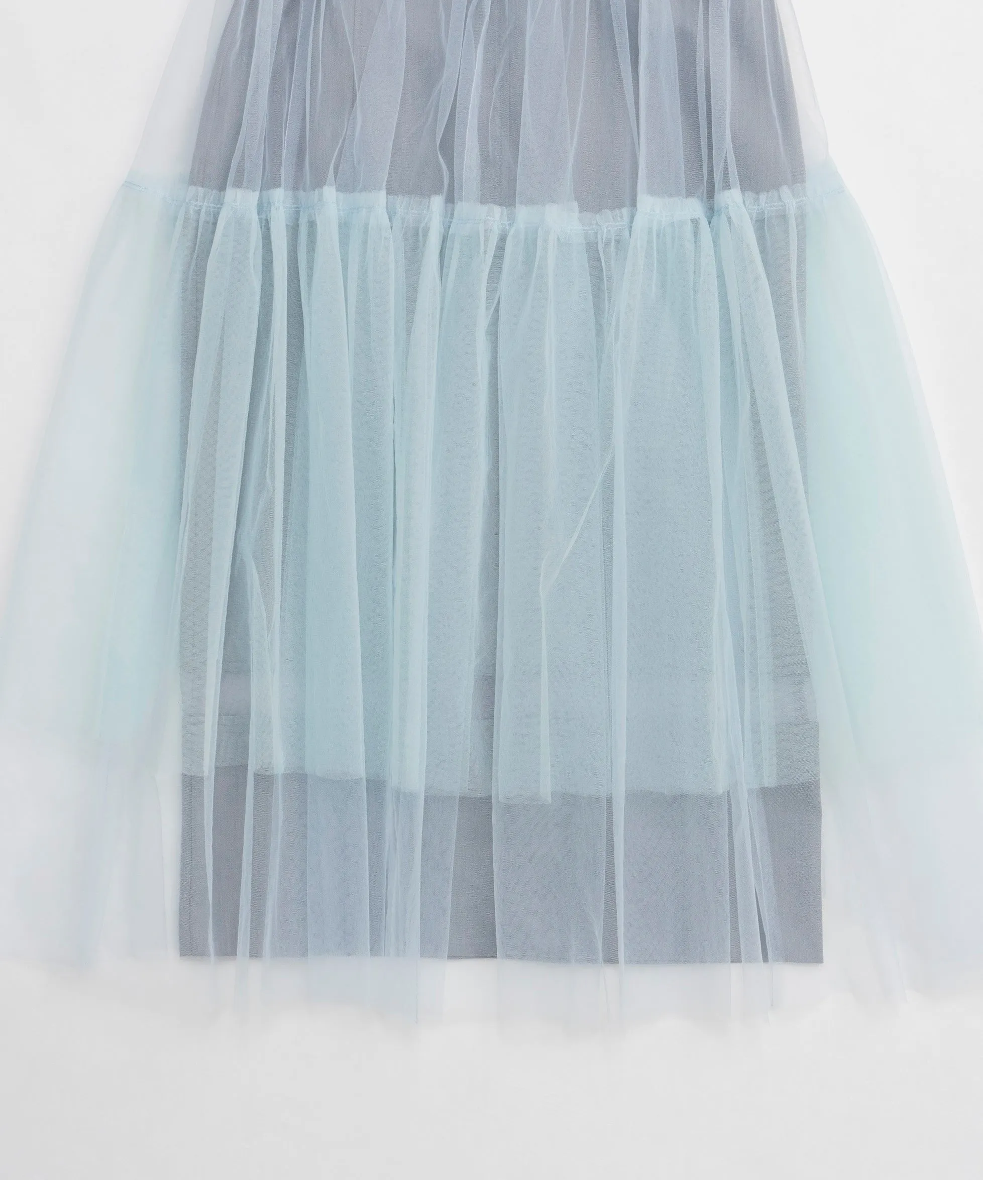 Layered A-line Skirt
