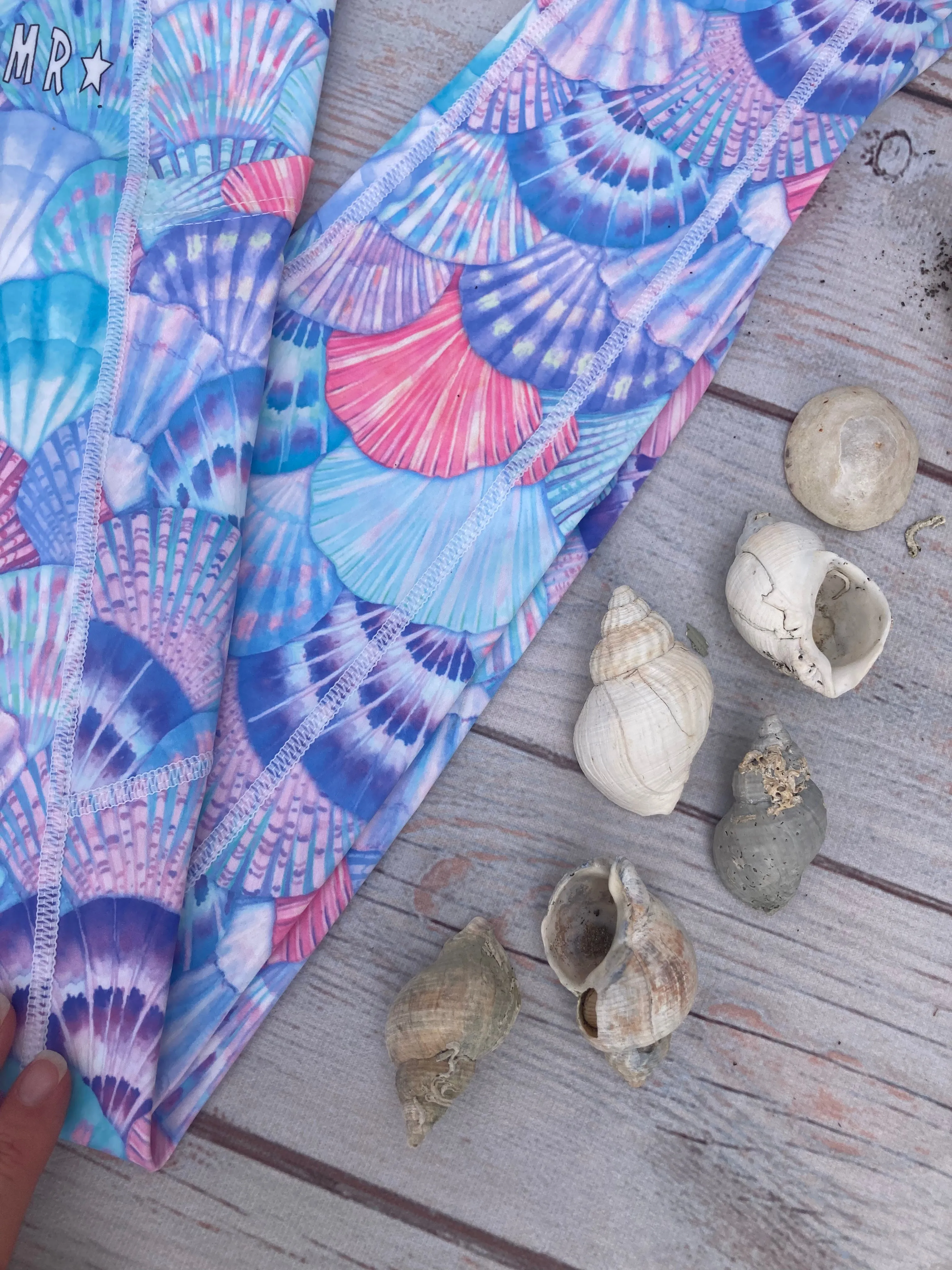 Leggings - Sea Shells 8, 10, 20