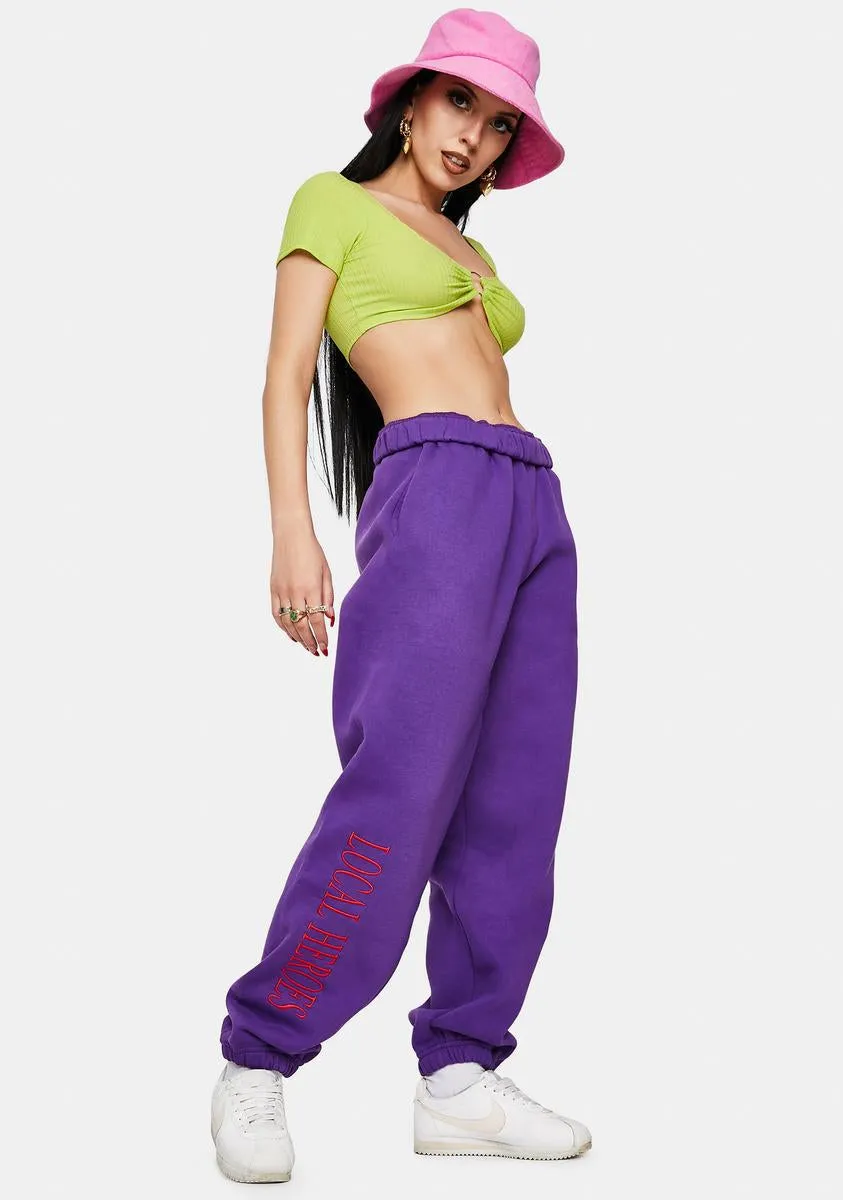 LH 2013 Grape Sweatpants