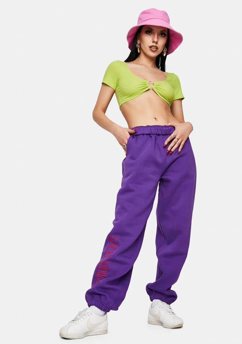 LH 2013 Grape Sweatpants