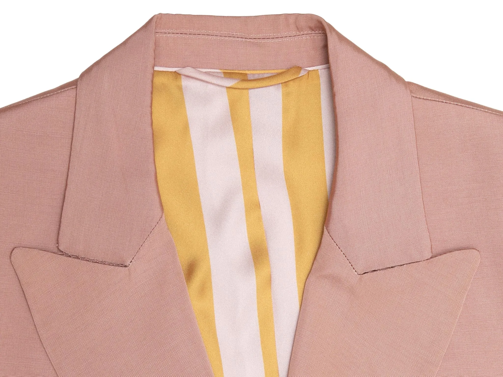 Light Pink Blazer Issimo Double-Breasted Blazer Size US S/M