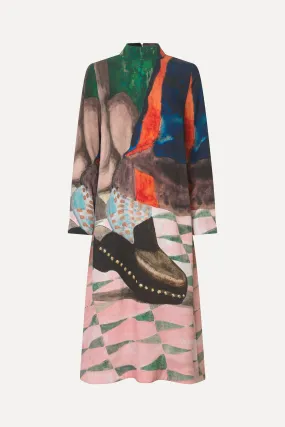 Long Sleeve Midi Dress - A Step Forward