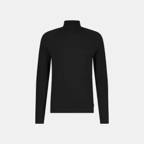 Luxury Basic Turtleneck Sweater (Black)