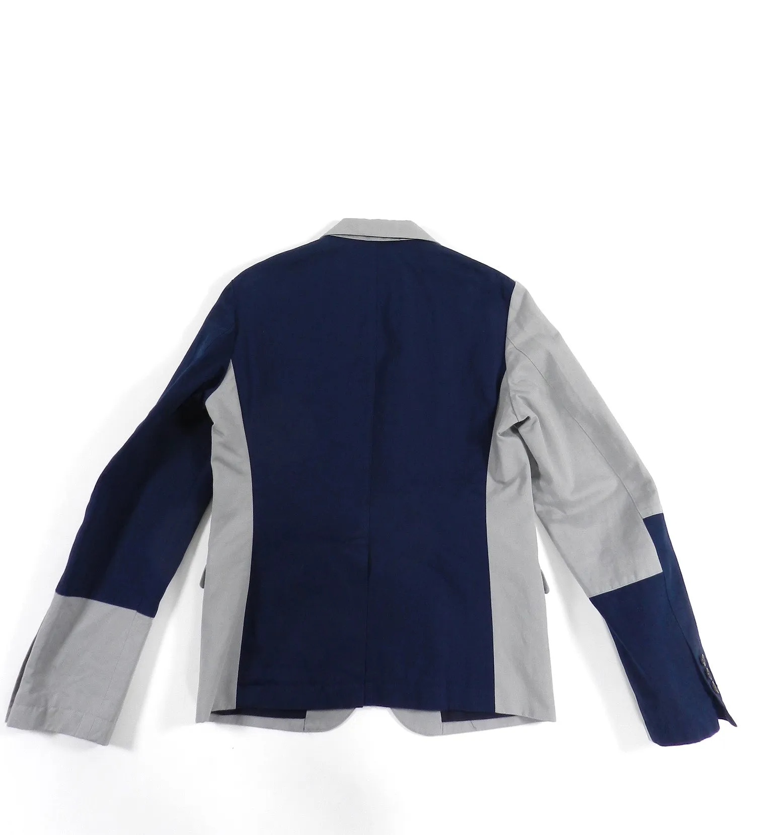 Marni Grey and Navy Colour Block Blazer -  38