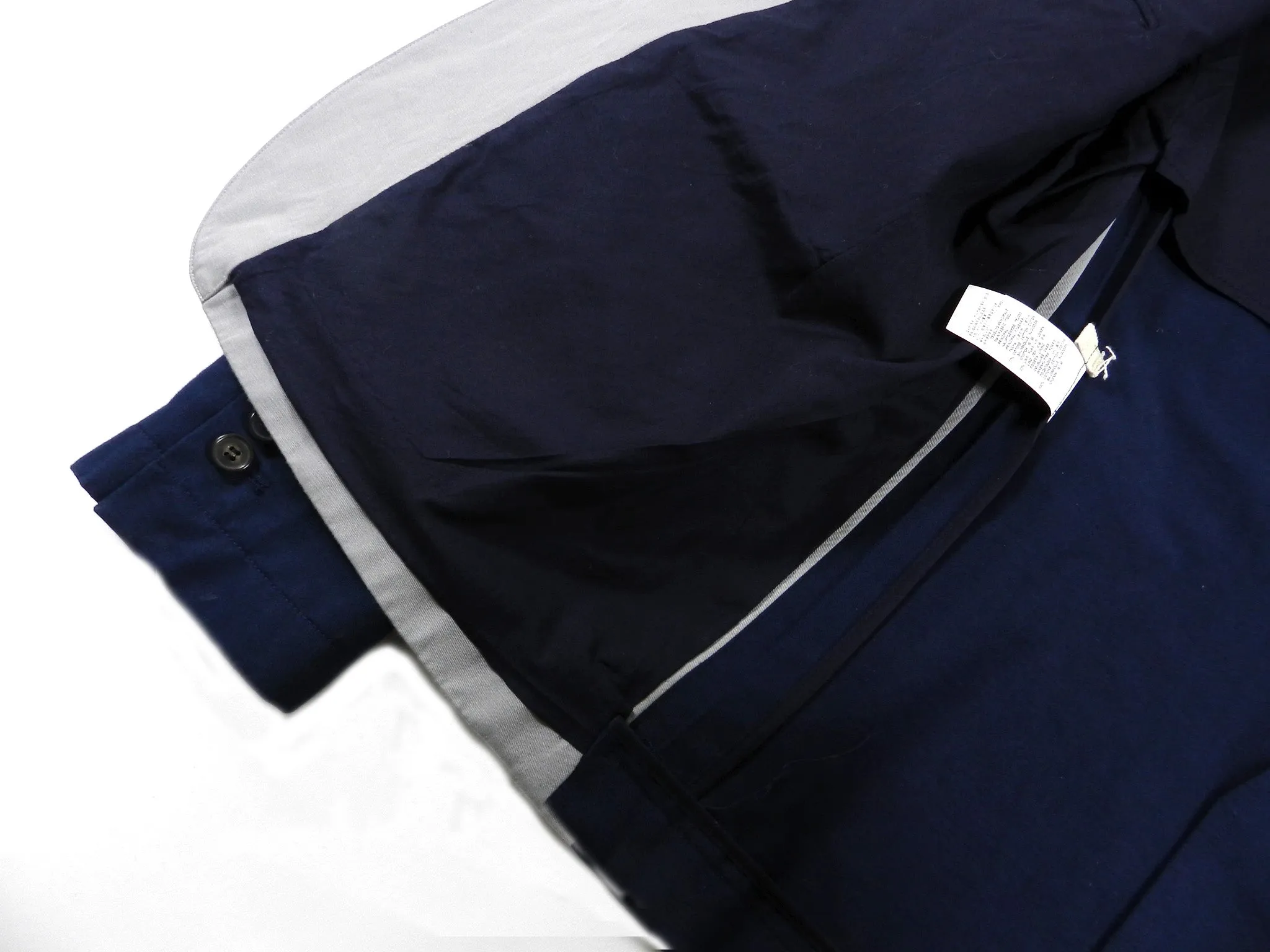 Marni Grey and Navy Colour Block Blazer -  38
