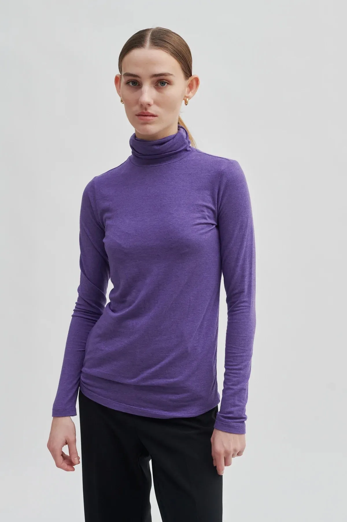 Matima T-Neck - Purple