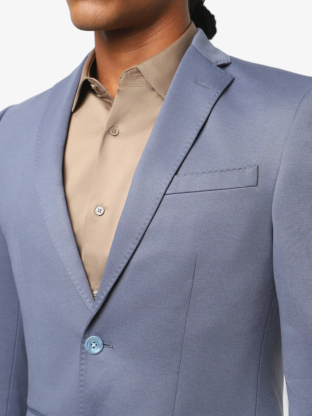 Men's Sky Blue Blazer TCJ-BRIAN