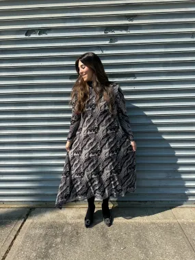 Mesh Turtleneck Dress From Drama NYC Plus