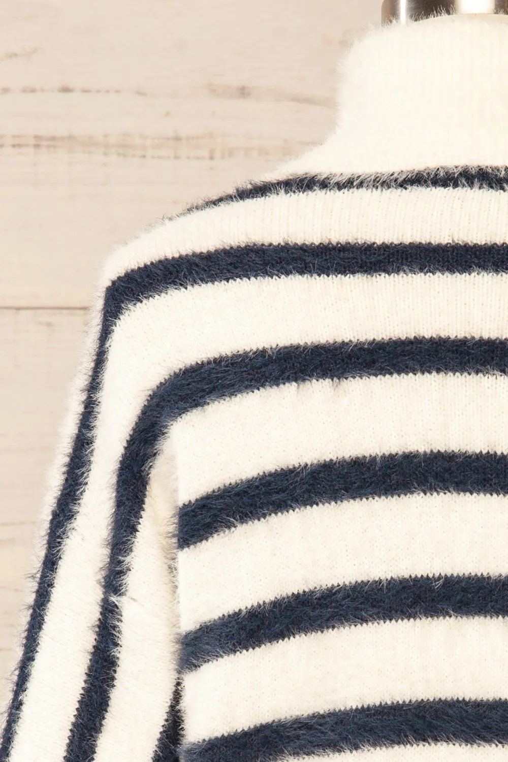Mhatelot | Stripped Fuzzy Sweater
