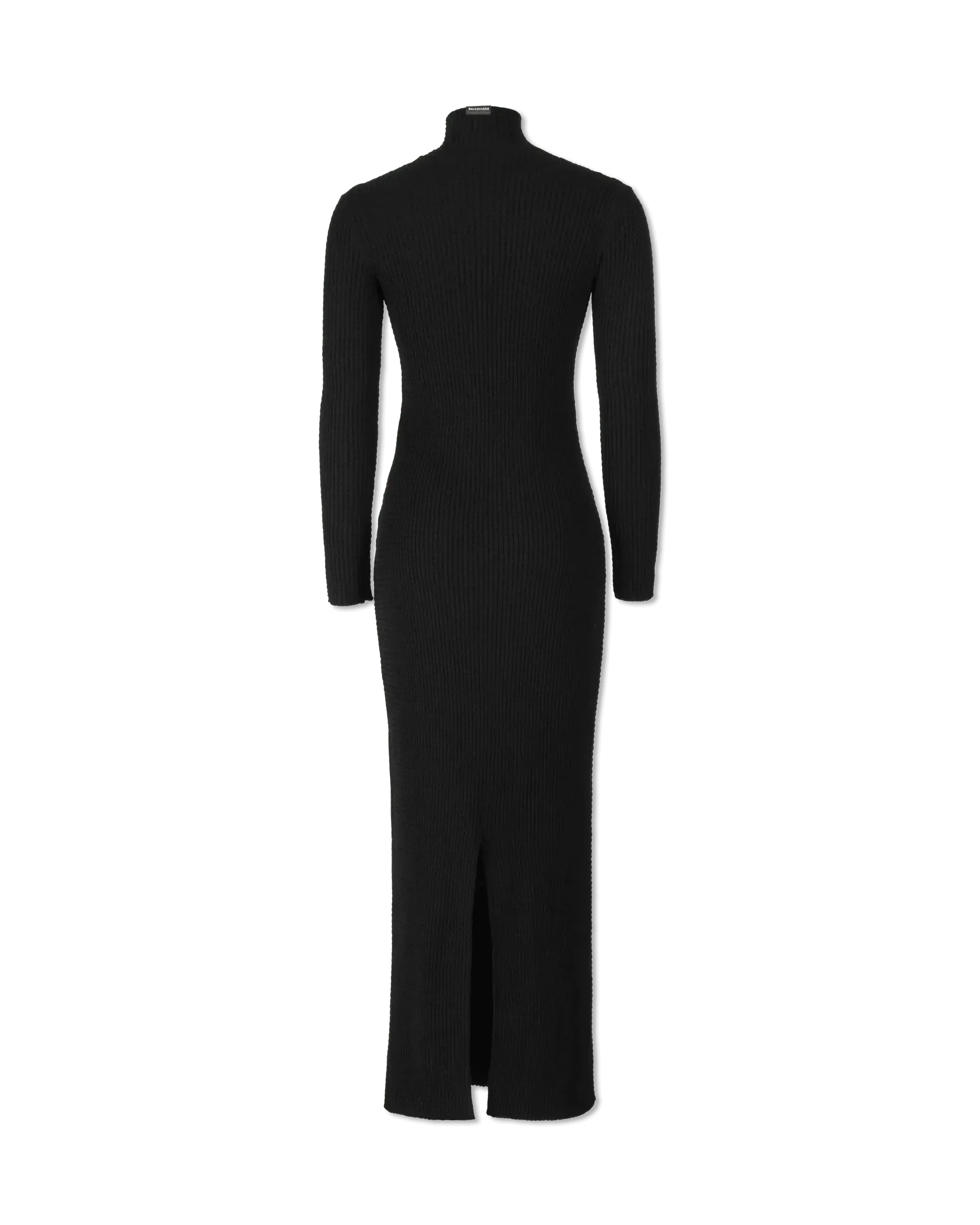 Micro Cable Wool Fitted Dress