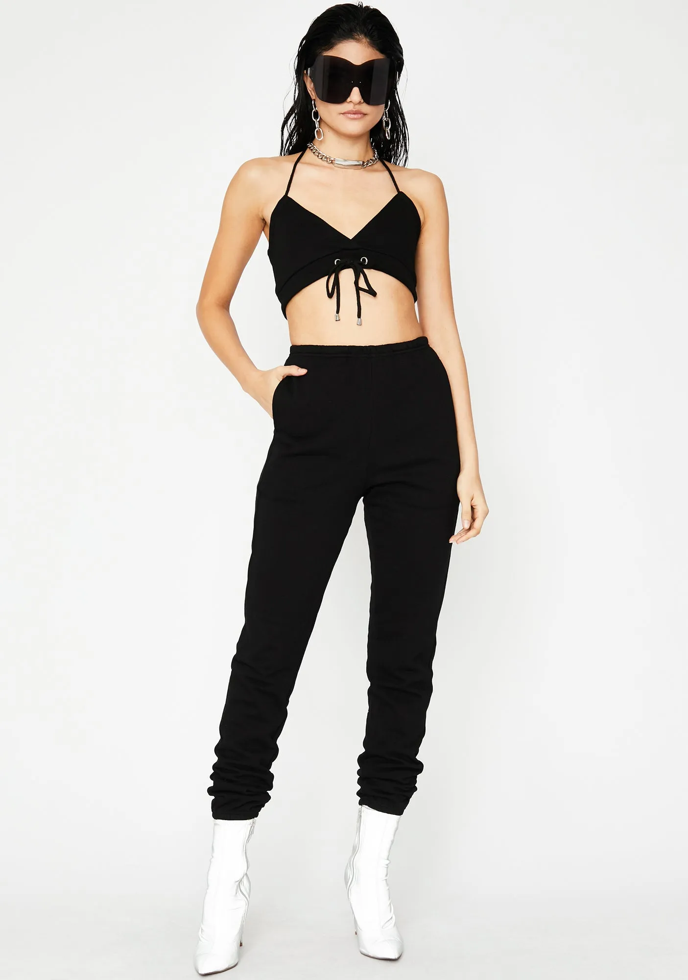Midnight Get Like Me Jogger Sweatpants