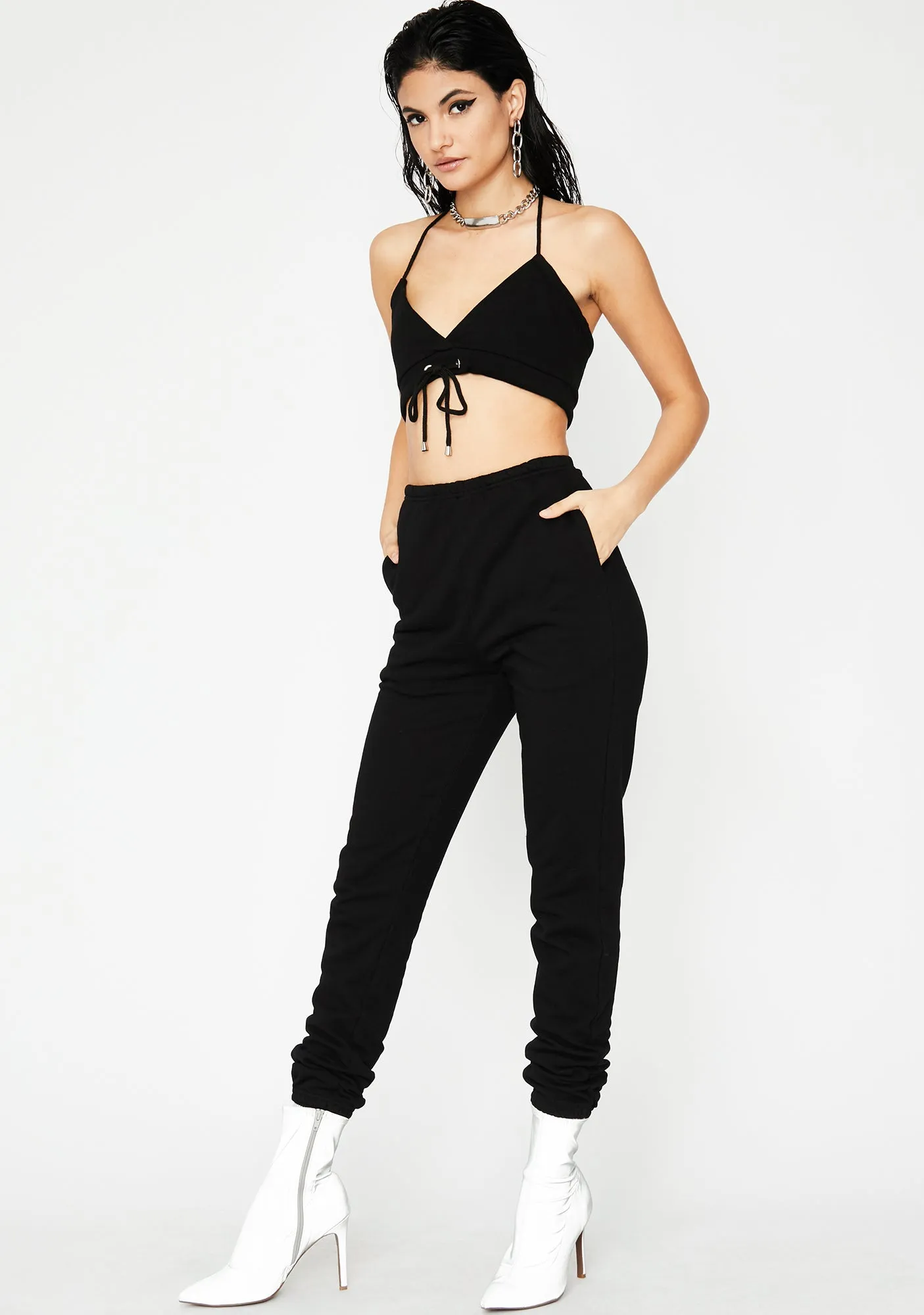 Midnight Get Like Me Jogger Sweatpants