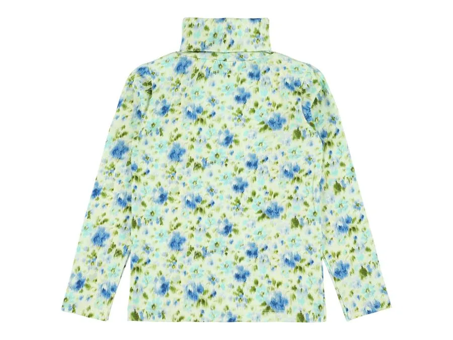 Morley Mint Printed Turtleneck