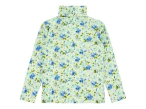 Morley Mint Printed Turtleneck