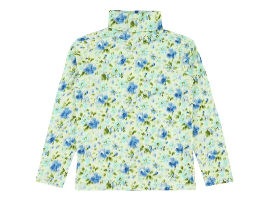 Morley Mint Printed Turtleneck