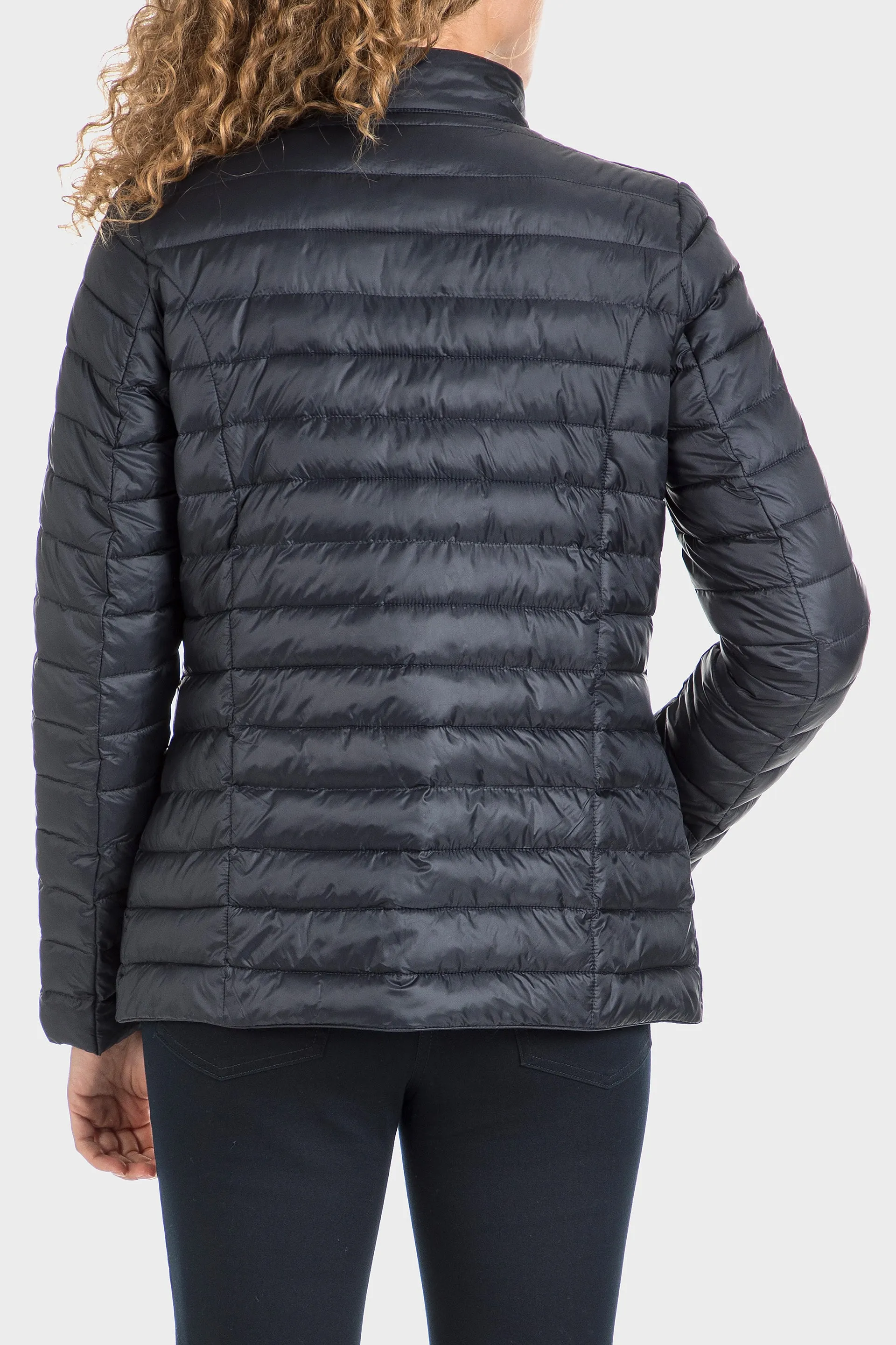 Navy Padded Parka