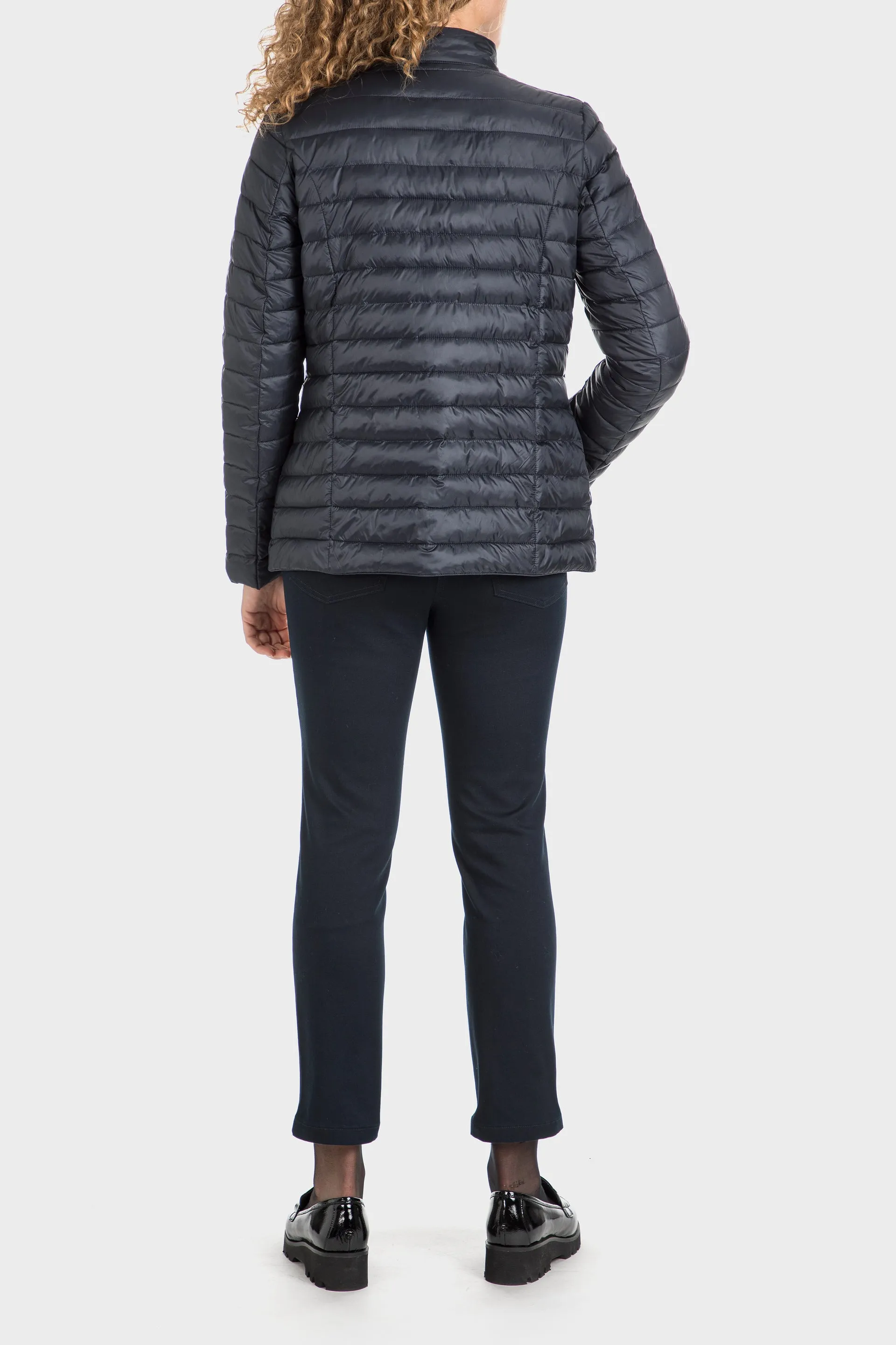 Navy Padded Parka