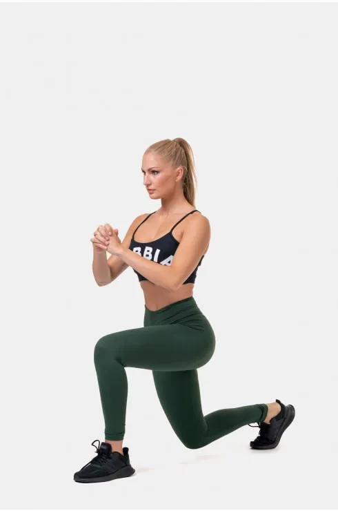 Nebbia Classic Hero High Waist Leggings - Dark Green