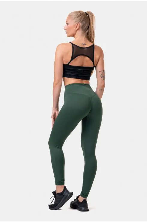 Nebbia Classic Hero High Waist Leggings - Dark Green
