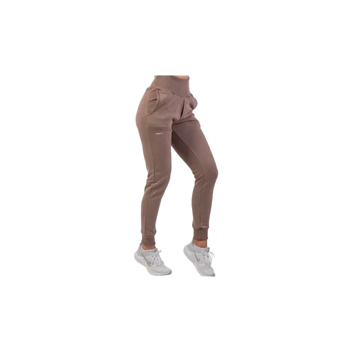 Nebbia High-Waist Loose Fit Sweatpants Feeling Good 409 Brown