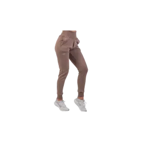 Nebbia High-Waist Loose Fit Sweatpants Feeling Good 409 Brown
