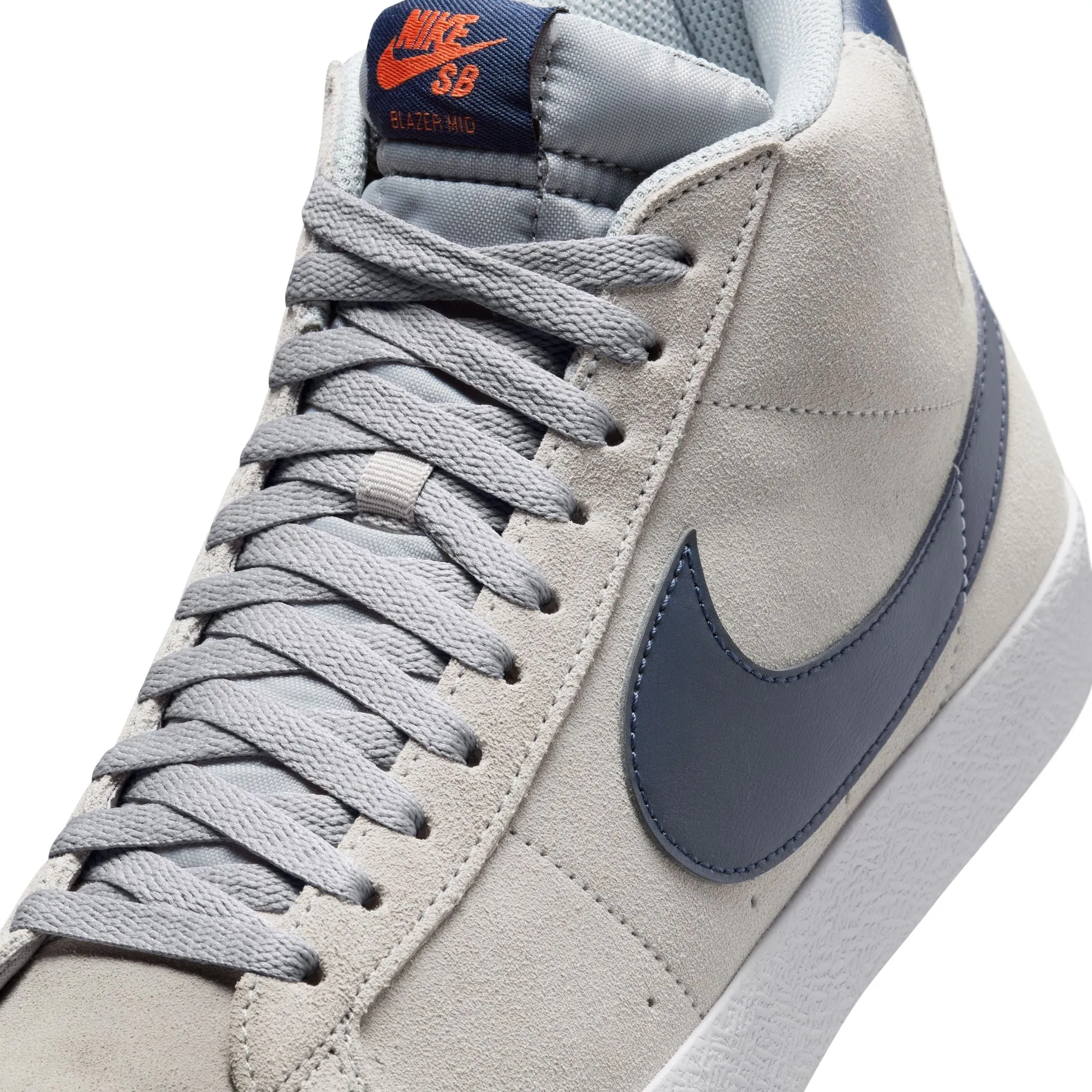 Nike SB Blazer Mid-Wolf Grey/Midnight Navy
