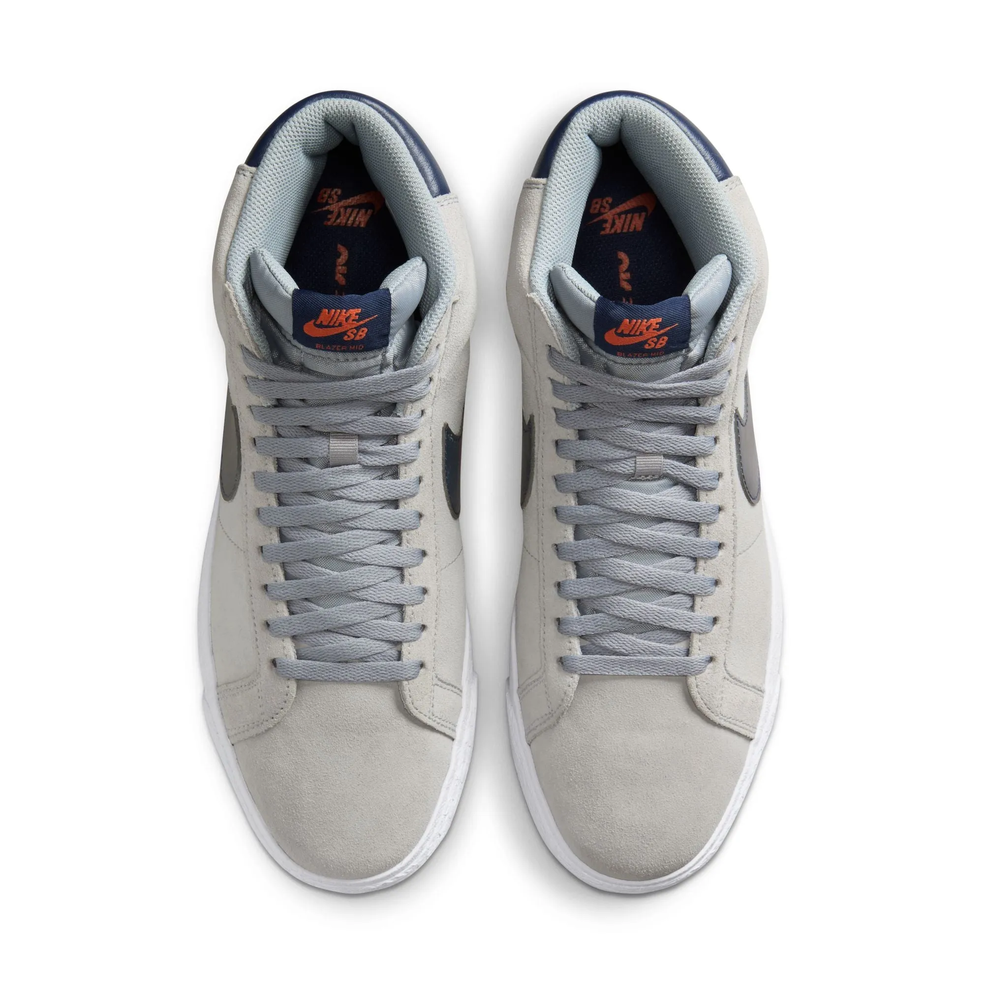 Nike SB Blazer Mid-Wolf Grey/Midnight Navy