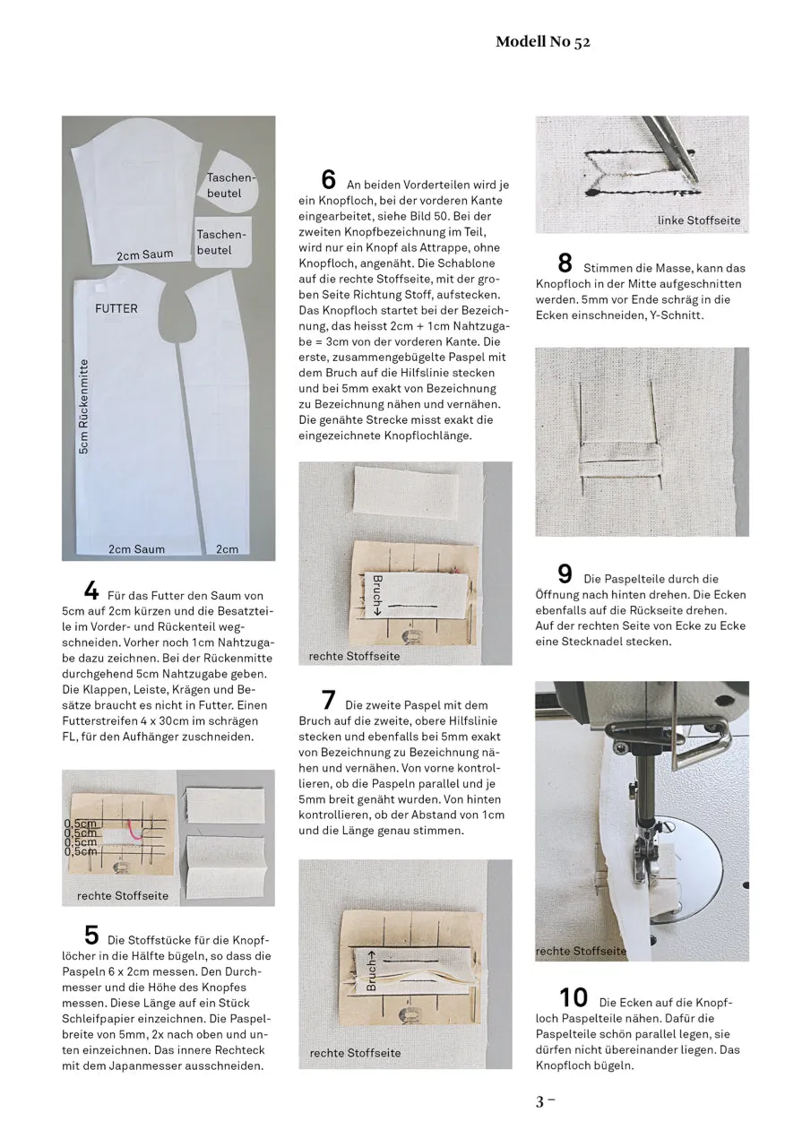 No52 Mantel mit breitem Revers