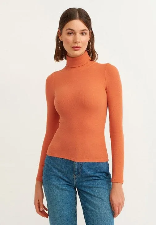 OXXO - Turtleneck Long Sleeve blouse