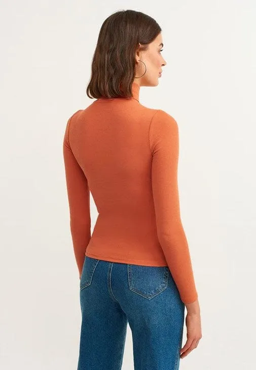 OXXO - Turtleneck Long Sleeve blouse