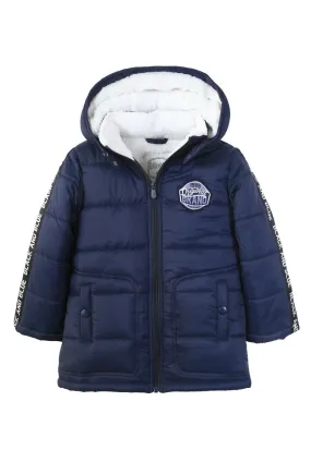 Parka Baltasar Niño Azul marino Black and Blue