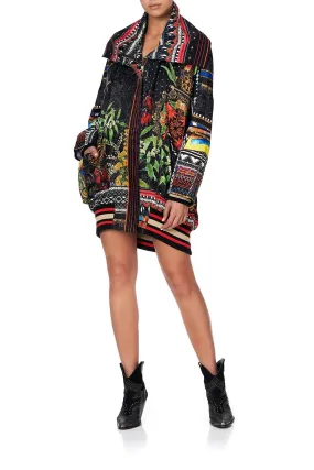 PARKA JACKET WITH RIB BLACKHEATH BETTY