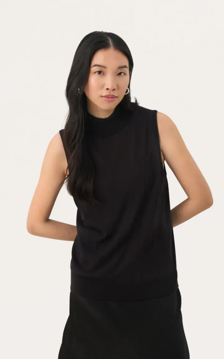 Part Two- Lise Sleeveless Turtleneck