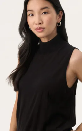 Part Two- Lise Sleeveless Turtleneck