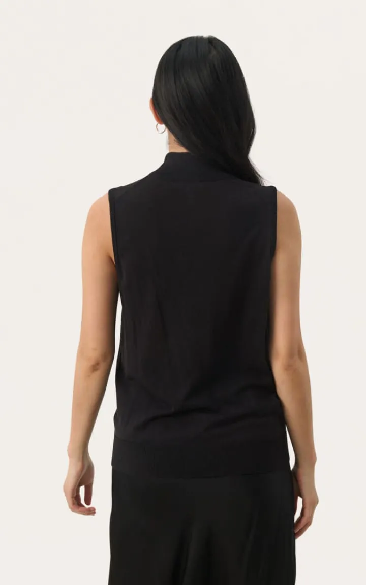 Part Two- Lise Sleeveless Turtleneck