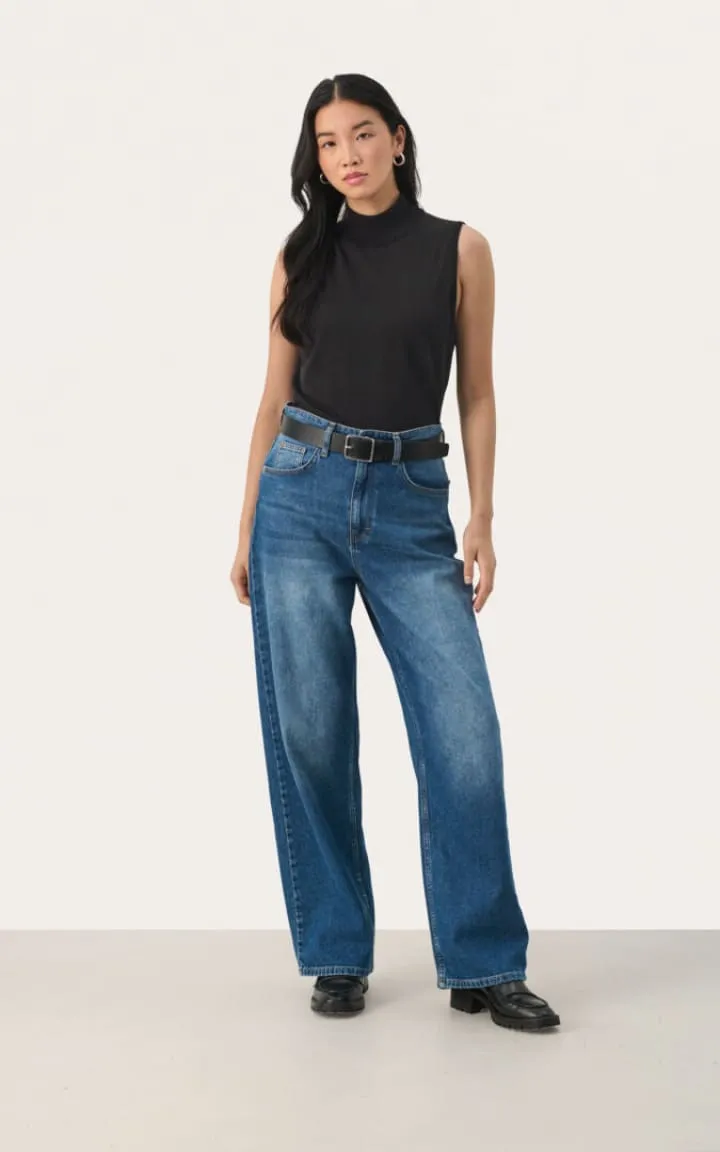 Part Two- Lise Sleeveless Turtleneck
