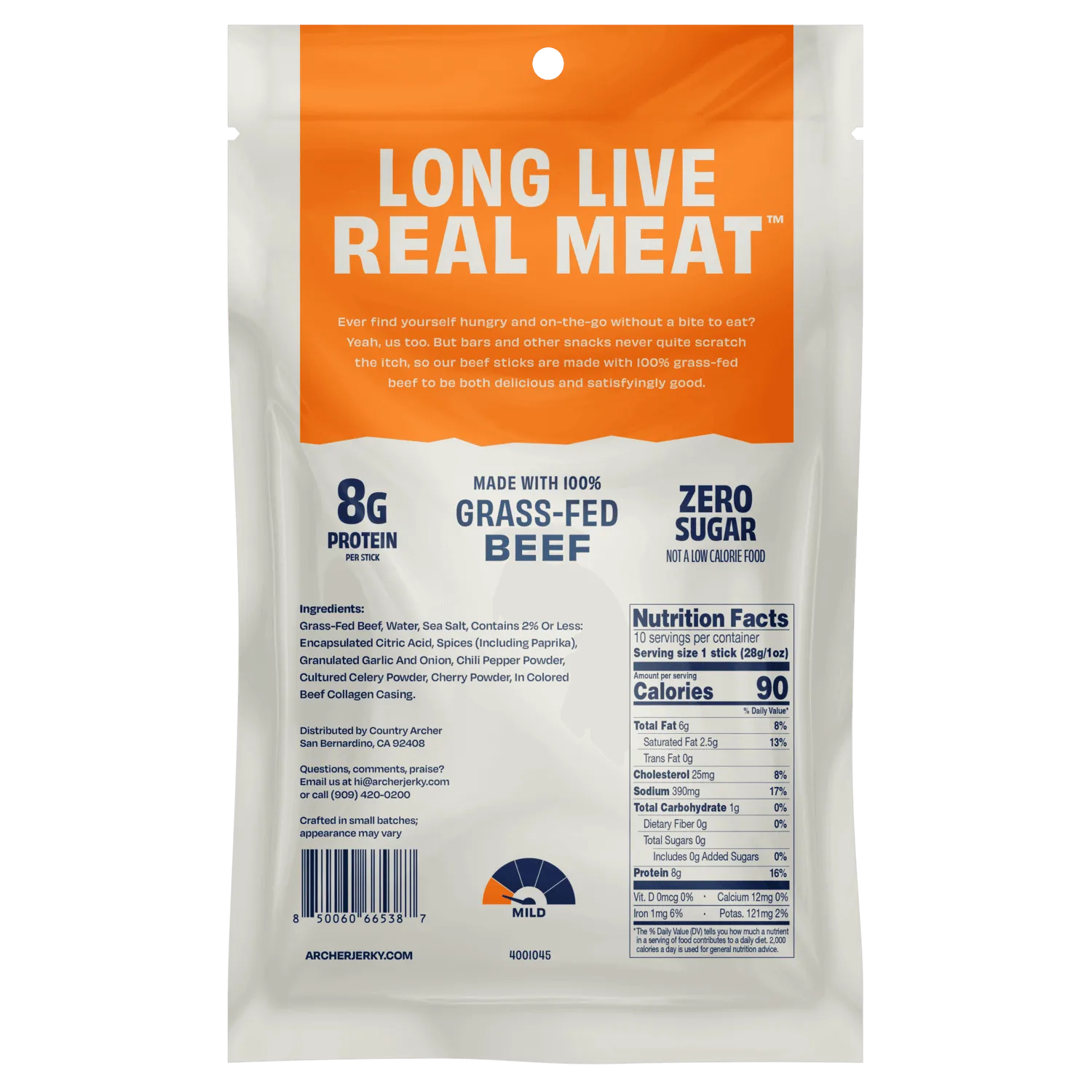 Prime Rib Style Beef Stick