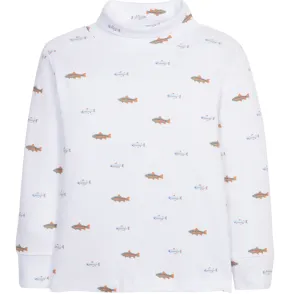 Printed Turtleneck - Fish