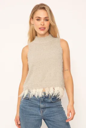 QUINN LUREX TURTLENECK