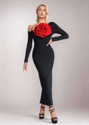 Reina Off-Shoulder Maxi Dress