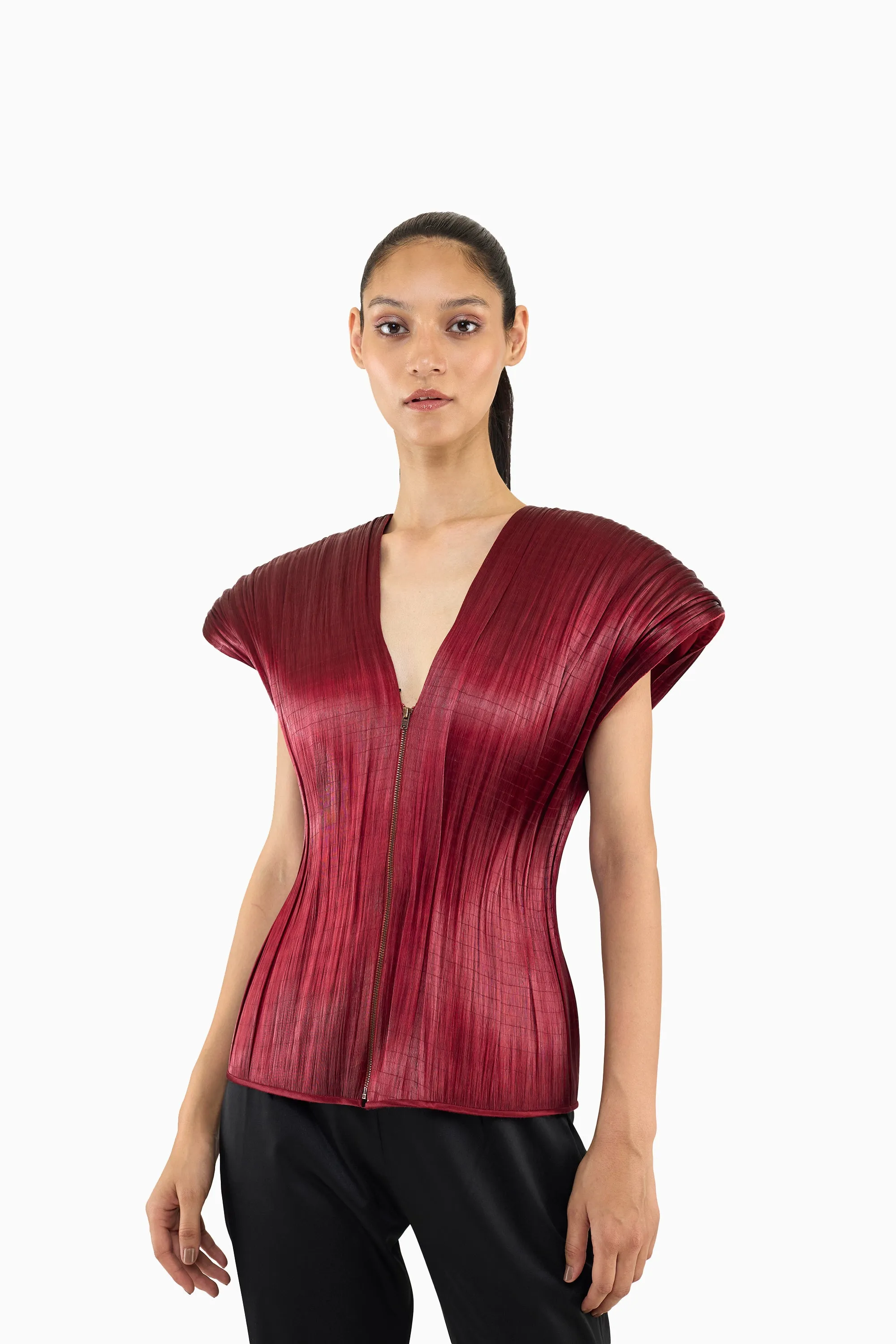 RUBY METAL CAPE