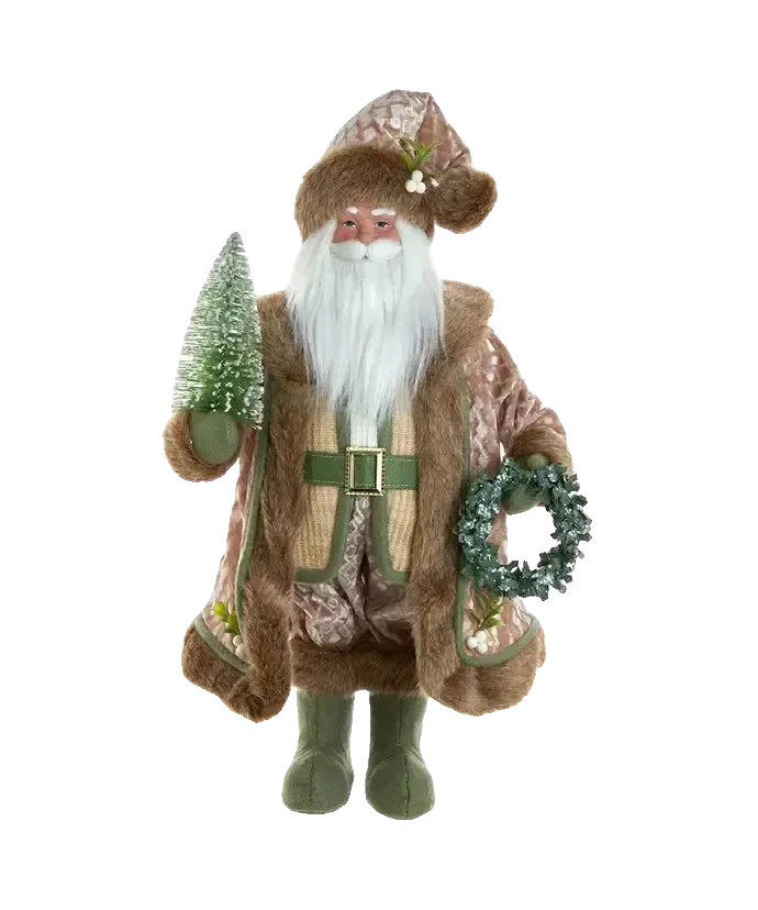 Sage Santa with Tree