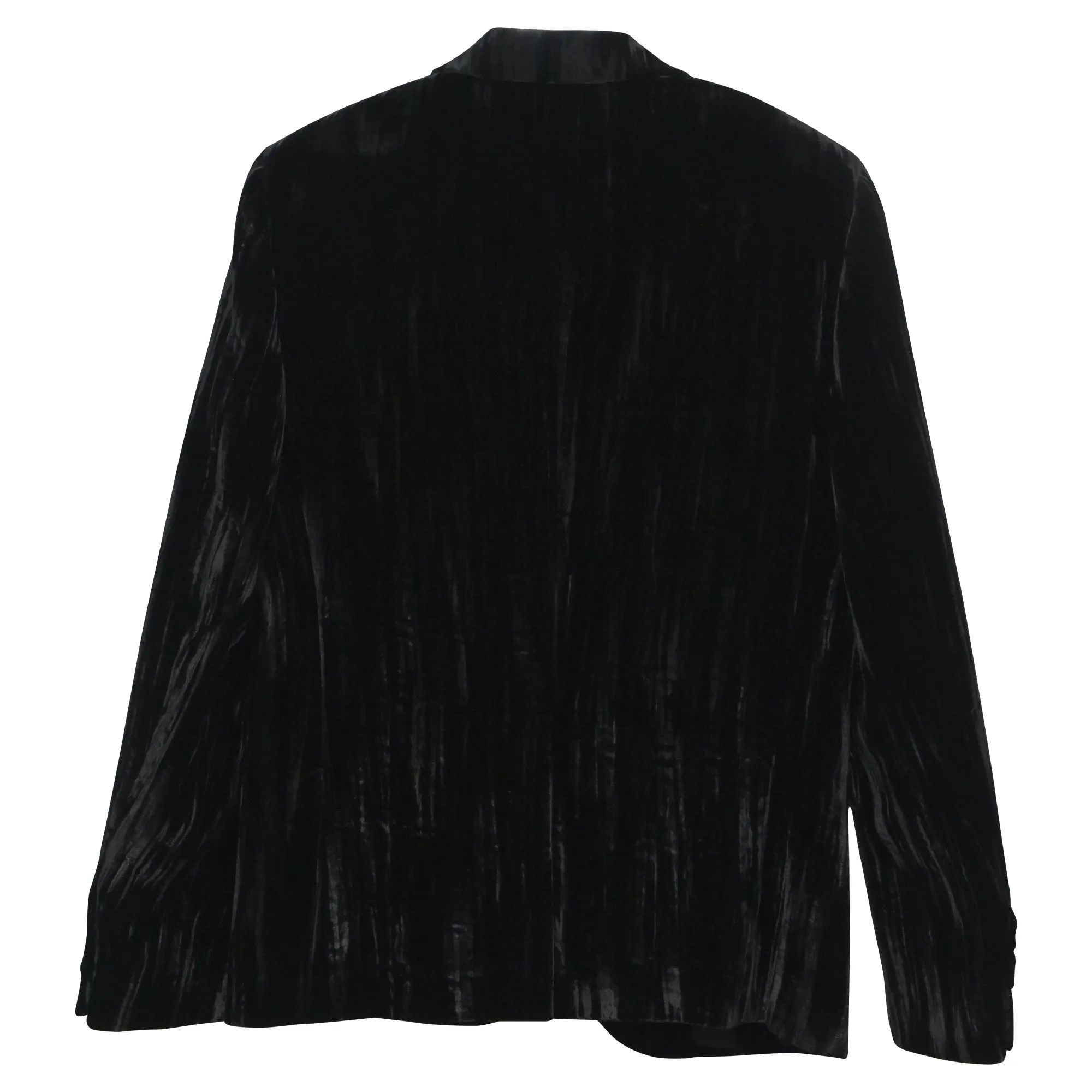 Saint Laurent Blazer in Black Velvet