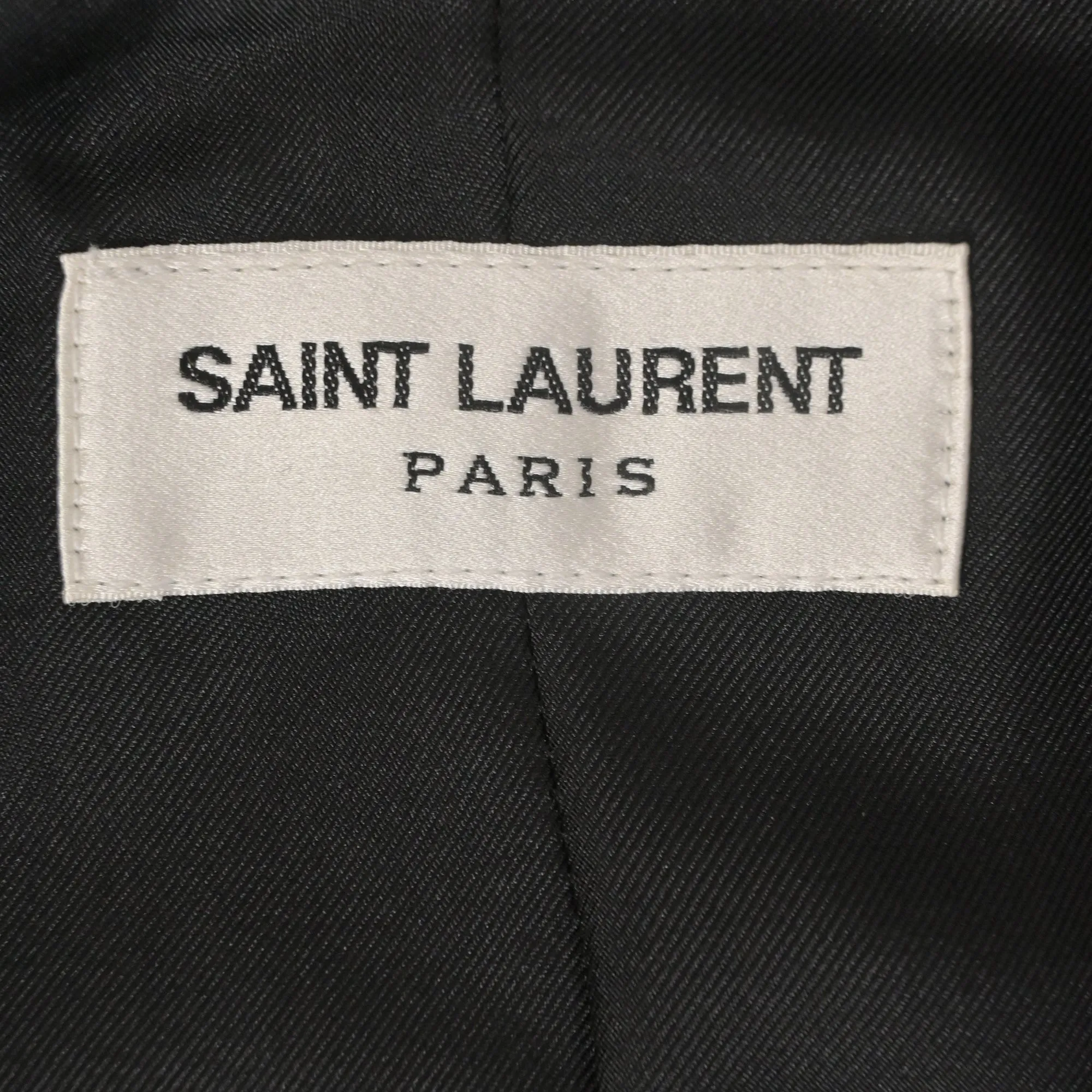Saint Laurent Blazer in Black Velvet