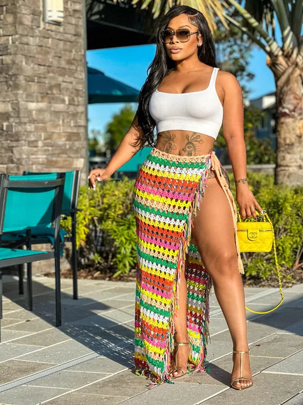 Sensual Handcrafted Beach Skirt