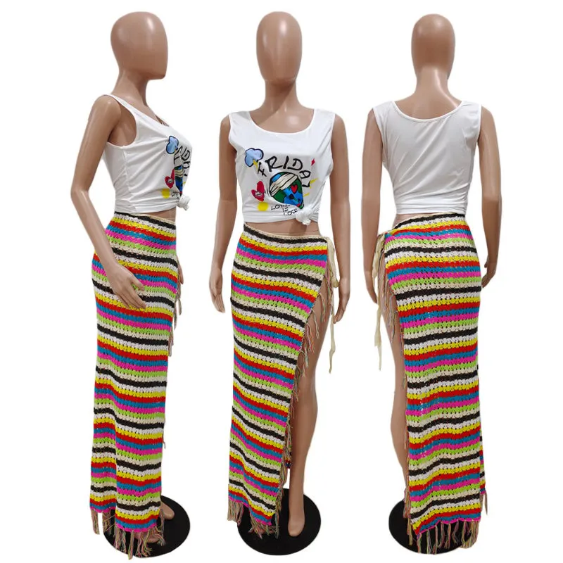 Sensual Handcrafted Beach Skirt