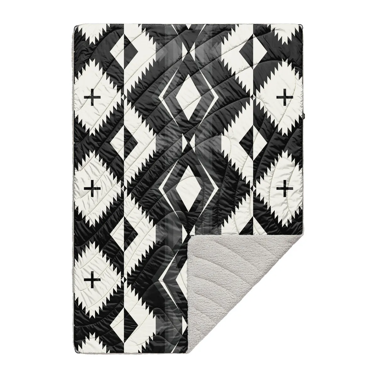 Sherpa Puffy Blanket