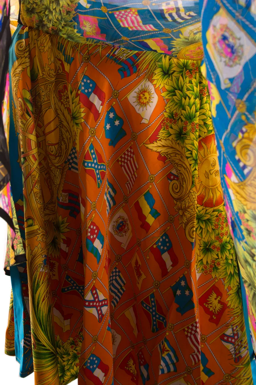 Silk Layered Skirt