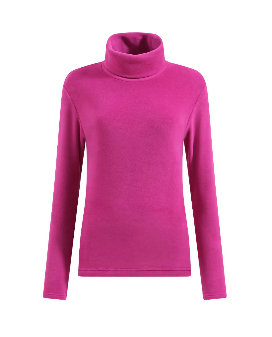 SIZE 12 - CHERVO Trentatre Thermal Fleece Turtleneck Grape