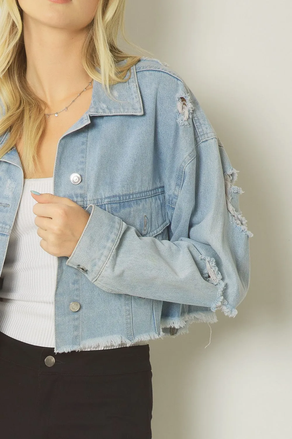 Sky's The Limit Jacket - Denim